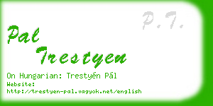pal trestyen business card